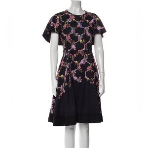 Ted Baker London Cocktail Dress with Pink Floral Design